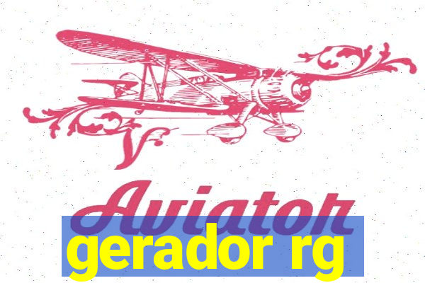 gerador rg